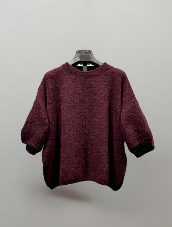 Pull Bordeaux